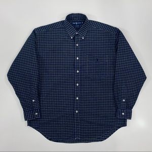 Vintage Polo Ralph Lauren Plaid Big Shirt